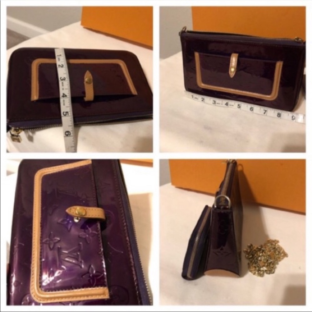 Authentic LV Vernis Mallory puras